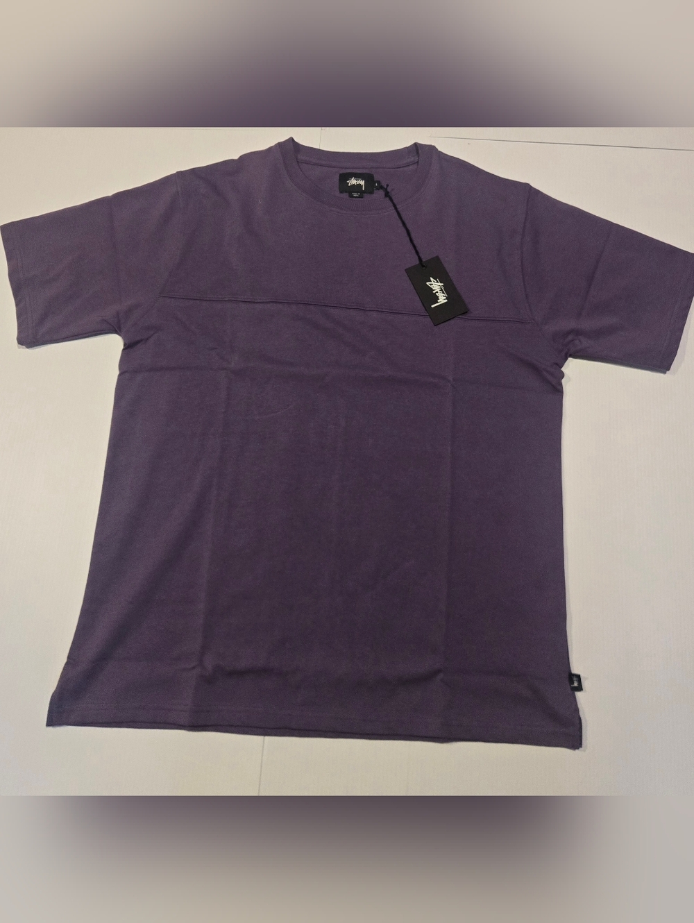 Stussy Men's Purple International Crew Tee